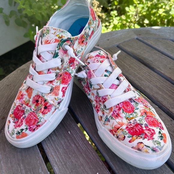 Blowfish lowtop floral canvas sneaker - Picture 1 of 4